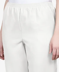 Alfred Dunner Classics Pull-On Straight-Leg Pants Petite and Short