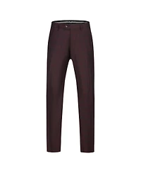 Gino Vitale Men's 3-Piece Slim Fit Check Suit