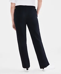 Style & Co Petite Cotton Fleece Drawstring Sweatpants, Created for Macy's