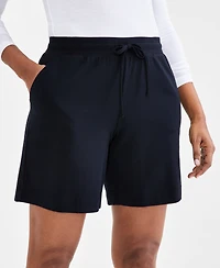 Style & Co Women's Mid Rise Sweatpant Shorts