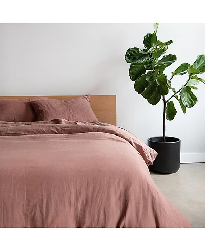 100% French Linen Duvet Cover & Sham Set - King/Cal King