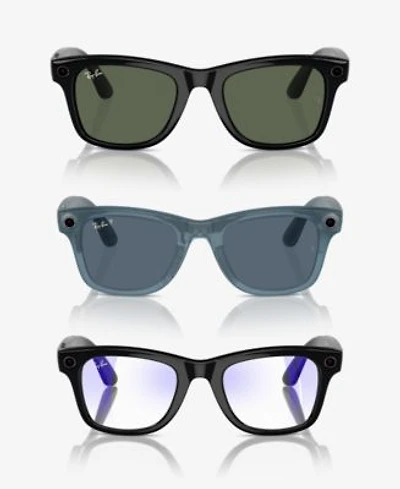 Ray Ban Unisex Ray Ban Meta Wayfarer Ai Glasses Collection