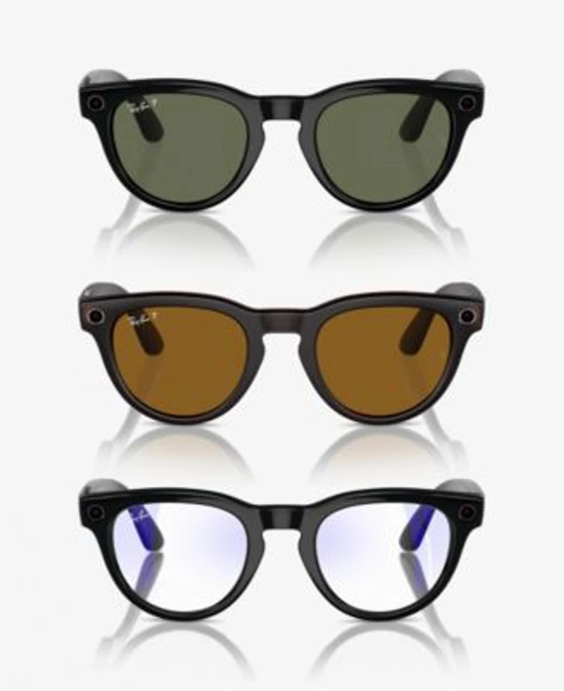 Ray Ban Unisex Ai Meta Gen1 Headliner Glasses Collection