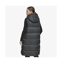 Andrew Marc Women's Kerr Horizontal Rail Quilted Matte Shell Puffer Vest