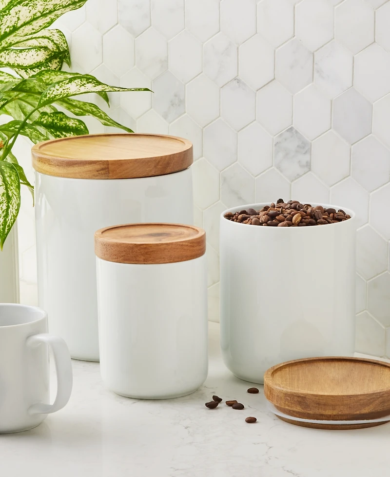 The Cellar James Set of 3 Canisters, Exclusively at Macy's
