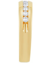 Men's Diamond Band (1/ ct. t.w.) in 14k White Gold (Also in 14k Yellow Gold