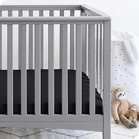 Bare Home Microfiber Fitted Crib Sheet