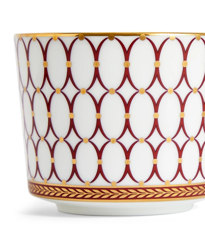 Wedgwood Renaissance Red China Teacup and Saucer