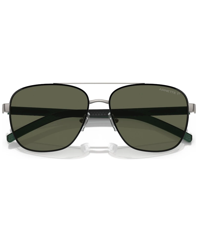 Arnette Men's Walvis Polarized Sunglasses, Polar AN3087