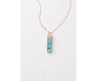 Starfish Project Brayden Turquoise Pendant Necklace