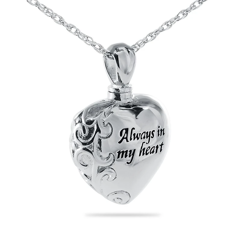 Stainless Steel Cremation Pendant
