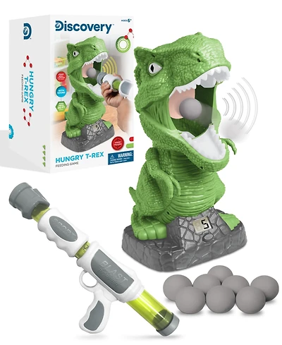Discovery Kids Hungry T-Rex Feeding Game, Shooting Competition