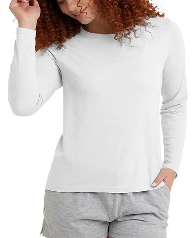 Hanes Women's Originals Triblend Long Sleeve Classic T-shirt