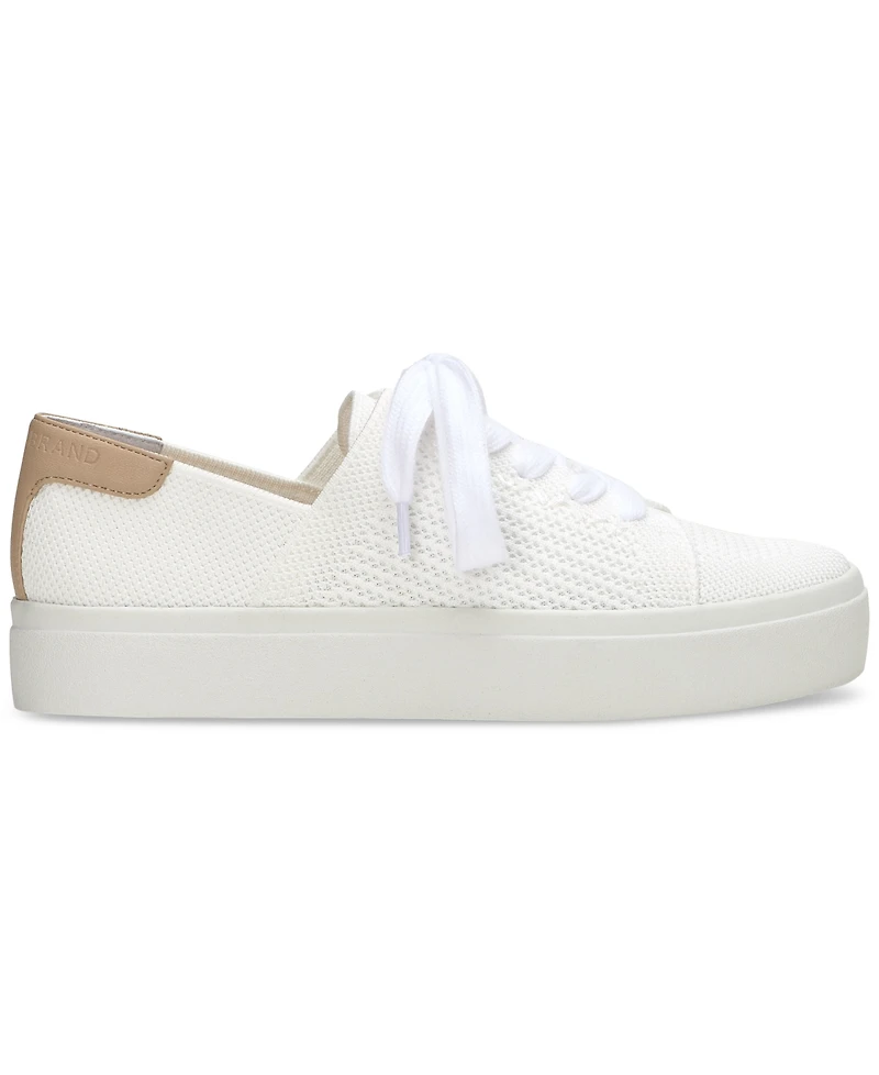 Lucky Brand Women's Talena Knit Lace-Up Sneakers