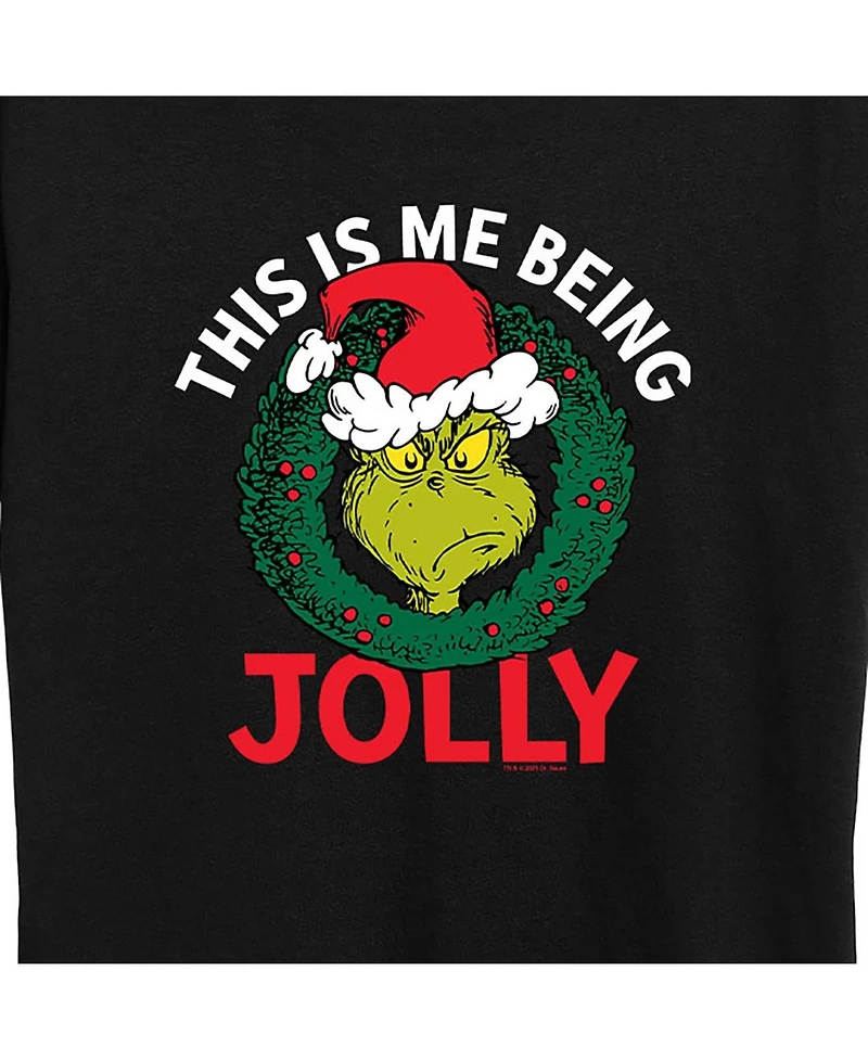 Air Waves Trendy Plus Grinch Graphic T-shirt