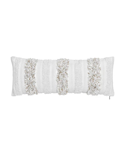 White Sand Driftway Lumbar Decorative Pillow, 14" x 40"