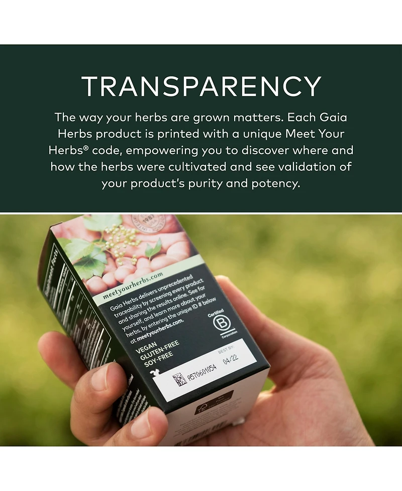 Gaia Herbs Calm A.s.a.p. Stress Support Supplement - With Skullcap, Passionflower, Chamomile, Vervain, Holy Basil & More to Support a Natural Calm