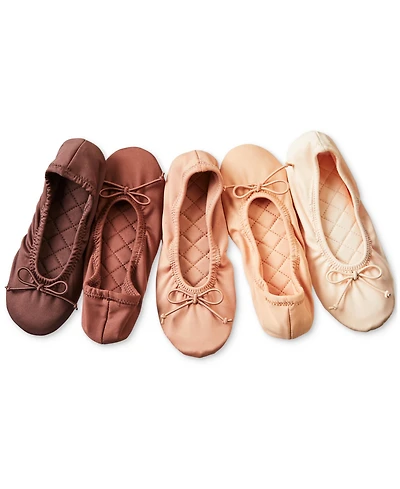Isotoner Signature Women's Sloan Comfort Spandex Indoor/Outdoor Ballerina Slippers
