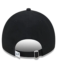 Women's New Era Black Philadelphia Eagles Main Core Classic 2.0 9TWENTY Adjustable Hat