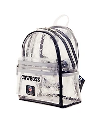 Men's and Women's Loungefly Dallas Cowboys Clear Mini Backpack