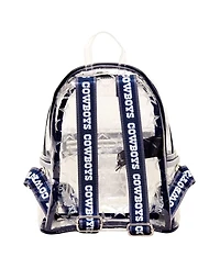 Men's and Women's Loungefly Dallas Cowboys Clear Mini Backpack