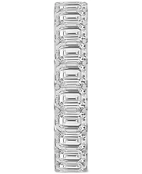Diamond Emerald-Cut Eternity Band (4 ct. t.w.) Platinum or 14k Gold