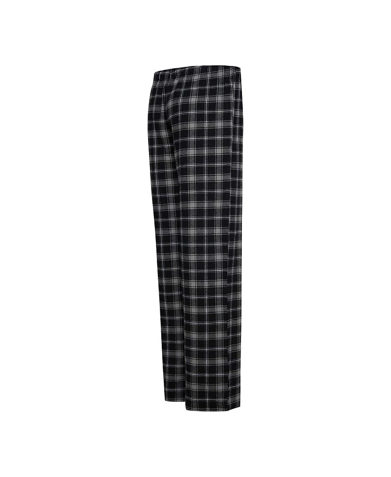 Women's Concepts Sport Black, Gray Chicago White Sox Arctic T-shirt and Flannel Pants Sleep Set