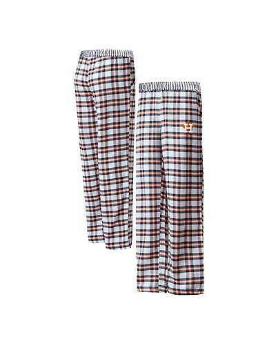 Women's Concepts Sport Navy, Orange Houston Astros Sienna Flannel Sleep Pants
