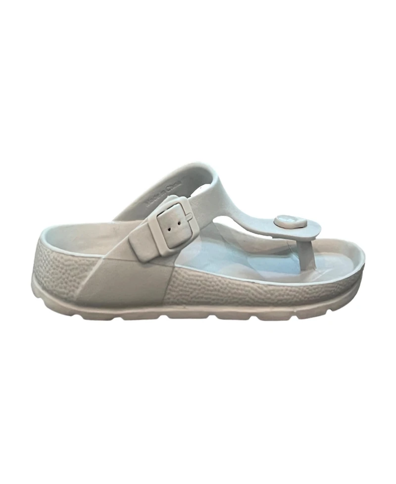 Andrew By Stevens Women s Comfort Slide Thong Buckle Eva Flat Sandal