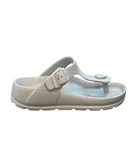 Andrew By Stevens Women s Comfort Slide Thong Buckle Eva Flat Sandal