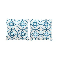Safavieh Indoor/Outdoor Nadia 20" x Pillow (Set of 2)