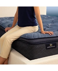 Serta Perfect Sleeper Cobalt Calm 15" Plush Pillow Top Mattress Set