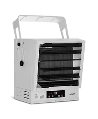 Newair Hardwired 240v Electric Workshop Garage Heater 10,000W Powerful Fan-Forced Rapid Heat for Ceiling, Wall or Counter Mount,Heats up to 1605 sq.ft