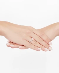 Grown With Love Igi Certified Lab Chevron Band (1/2 ct. t.w.) 14k White or Yellow Gold