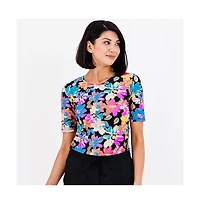 Calypsa Women's Lena Swim Top