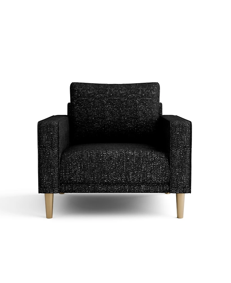 Aurelia 39" Boucle Fabric Accent Arm Chair
