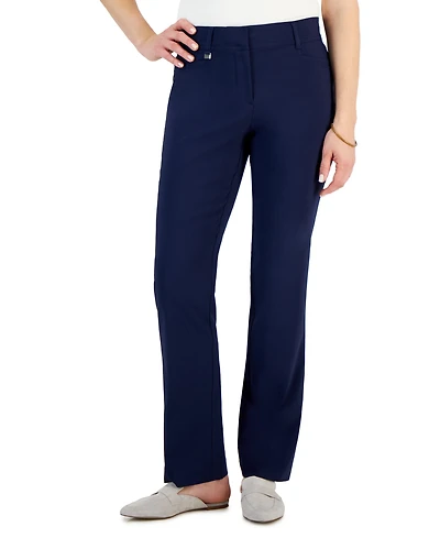 Jm Collection Petite Curvy Straight Leg Pants, & Short, Created for Macy's
