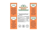 Immune Support Supplement - Zinc, Vitamin C, D3, Elderberry, Goldenseal
