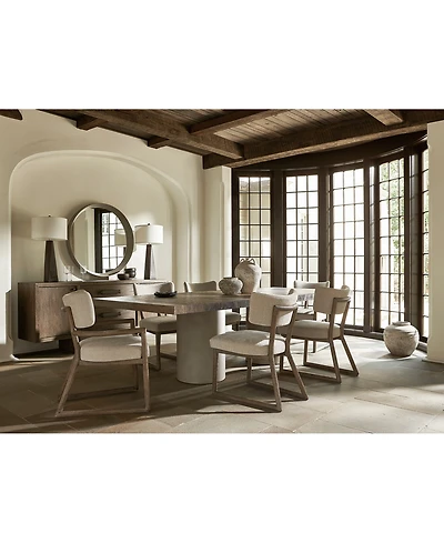 Fantasia 7pc Dining Set (Table + 4 Side Chairs + 2 Arm Chairs)