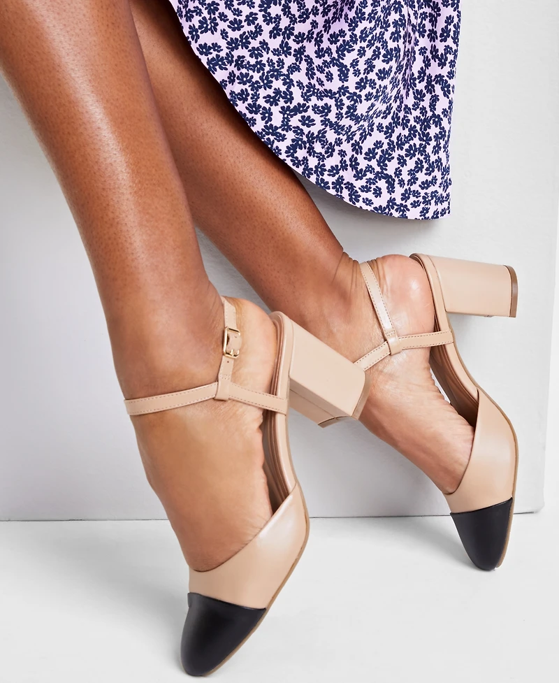 On 34th Women's Dotti Captoe Pumps, Created for Macy's
