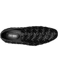 Stacy Adams Men's Savoir X-Cross Satin Slip-On Loafers