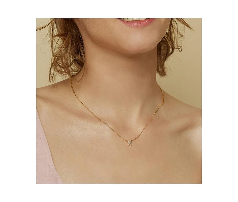 Alexa Flower Petal Necklace