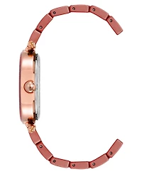 Anne Klein Women's Quartz Red Ceramic Link Watch, 33mm