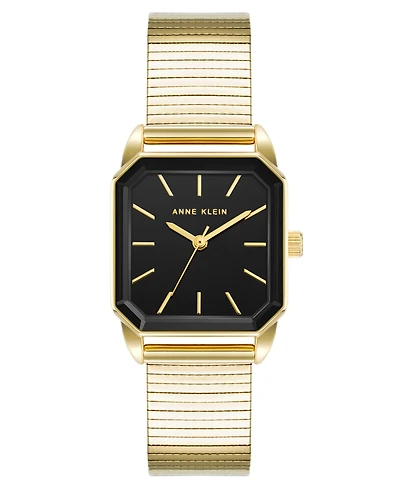 Anne Klein Women's Quartz Gold-Tone Stainless Steel Watch, 26mm