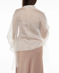 Giani Bernini Women's Metallic Organza Evening Wrap