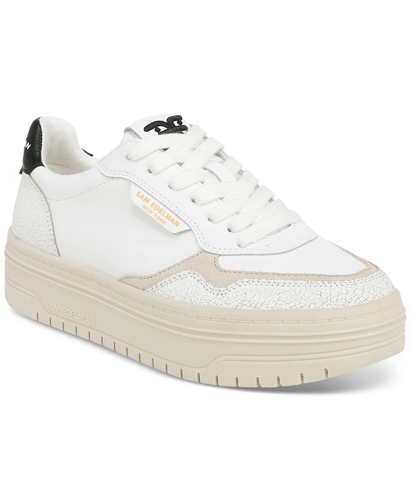Sam Edelman Women's Blaine Lace-Up Platform Sneakers
