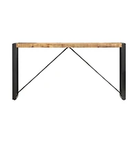 Console Table 59.1"x13.8"x29.9" Solid Mango Wood