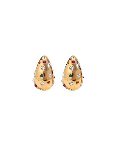 Accessory Concierge Gemstone Teardrop Earrings