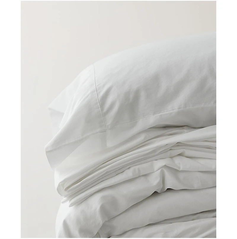 Pact Cotton Room Service Sateen Pillowcase 2-Pack - Standard