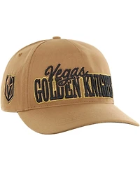 Men's '47 Brand Tan Vegas Golden Knights Barnes Hitch Adjustable Hat
